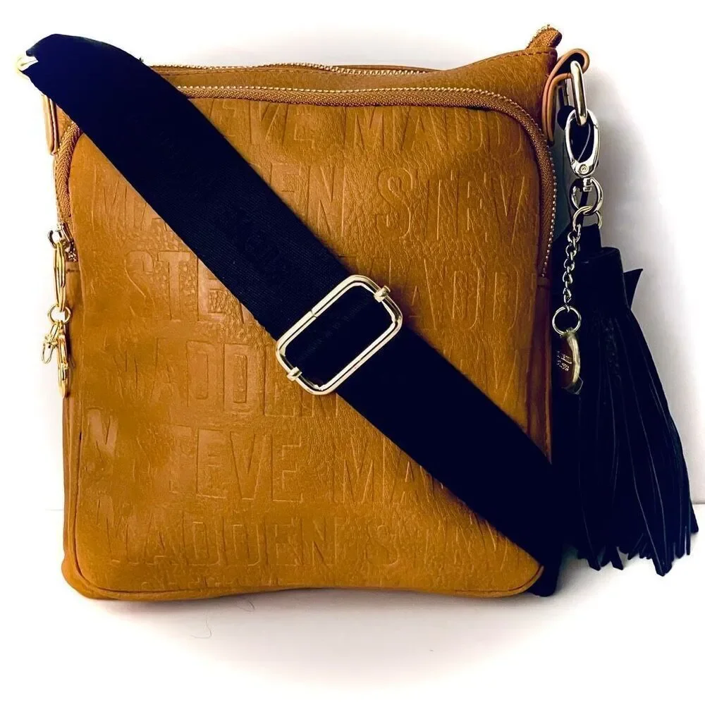 NWT Steve Madden Bglamm Crossbody Tan Bag New
